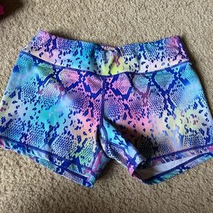 Rainbow Snakeskin born primitive shorts